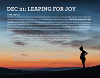LEAPING FOR JOY
